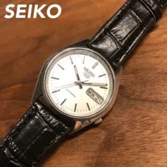 【SEIKO】セイコー5 シルバー文字盤