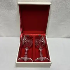 未使用品　HOYAクリスタル　ワイングラス(2つ)