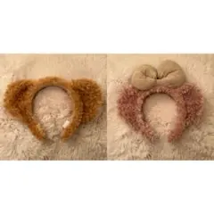 ディズニーシーカチューシャ　シェリーメイダッフィーまとめ売り　ダッフィーフレンズ