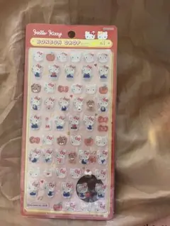 ボンボンドロップシールミニ　サンリオ　ハローキティ　赤　国内正規品　匿名配送