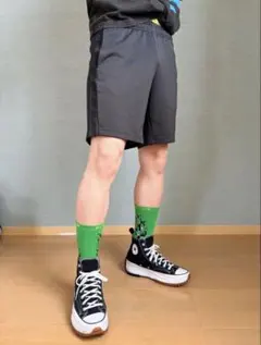 adidas ハーフパンツ メンズM 黒 ショートパンツ スポーツ トレーニング