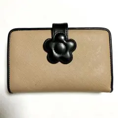 【極美品】MARY QUANT　マリークワント　デイジーパッチスナップ　財布