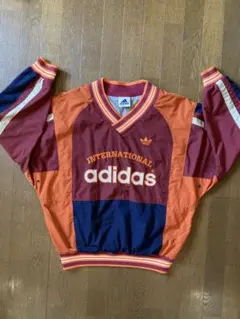 【adidas】ウォームアップウェア 《日本製》 MENS L-Oサイズ