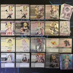 あ*ば様 ホロカ 癒月ちょこ デッキパーツ ホロナツパラダイス スリーブ紫エール