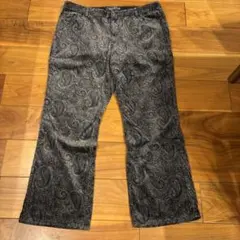 oldGAP ペイズリー柄 ブーツカットパンツのサムネイル