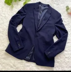 ZARA　ザラ　テーラードジャケット　紺色　2XLのサムネイル