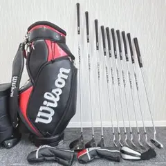 超豪華❗ウィルソン/PROSTAFF★初心者用 メンズ ゴルフクラブセットのサムネイル