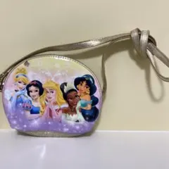 ディズニープリンセス ショルダーバッグ ゴールド