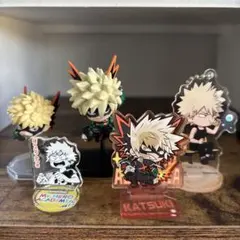 爆豪勝己　ミニフィギュア　ミニアクリルスタンド