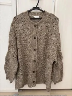 LOWRYS FARM カーディガン　ロング丈