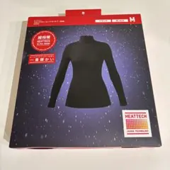 新品 ユニクロ　超極暖ヒートテック　ハイネックT 長袖　黒　WOMEN M