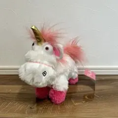 ユニバ　ミニオン　ユニコーン　フラッフィー　ぬいぐるみ