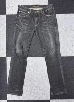 GWセール【Lee】ブラックデニム ストレート W31 40205 リー