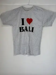 I LOVE BALI Tシャツ グレー