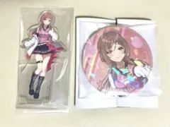 れ*ん様 学園アイドルマスター　一番くじ　姫崎莉波　G賞缶バッジ　H賞アクリルス