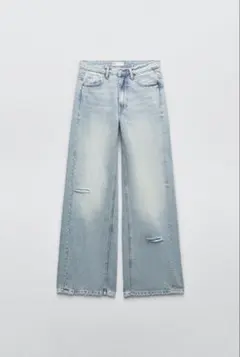 zara ダメージデニム