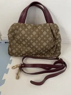 【美品】russet ラシット　3層　2way バッグ　ショルダーバッグ