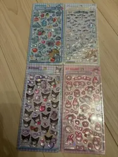 本日発送‼️サンリオ　ボンボンドロップシール　4種セット　正規品　第二弾