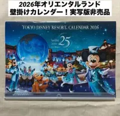 東京ディズニーリゾート 壁掛けカレンダー 2026年