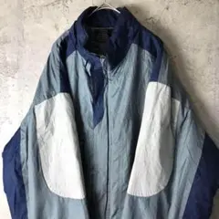 A507古着　好配色　ナイロンジャケット　中綿　Y2K 90s ◎