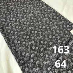 夏物　洗える着物　黒　白　モノトーン　絽のサムネイル