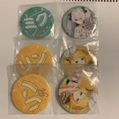 初音ミク鏡音リン鏡音レンMEIKO缶バッチ セガラッキーくじ