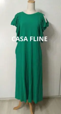 タグ付未使用✨CASA FLINE ワンピース アイボリー ビッグカラー ロング 2025年最新】casa fline ワンピースの人気アイテム - メルカリ