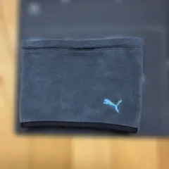 Puma キッズ用フリースネックウォーマーグレー