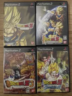 PS2ソフト4本まとめ売り