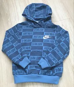 男の子NIKE パーカー 3-4歳 ブルー　ジュニア
