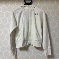 UNDER ARMOUR フルジップパーカー ホワイトのサムネイル