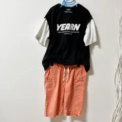 キッズ 140 Tシャツ H&M ハーフパンツ 上下セット 子供服