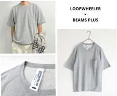 LOOPWHEELER × BEAMS PLUS 　半袖　スウエット　グレー系のサムネイル