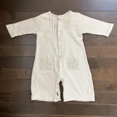ボタン付きベビー服 50〜70cm