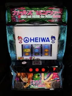 スマスロ実機 パチスロ実機 Lガルーズ＆パンツァー最終章 データカウンター接続ユニット付 Lガールズ＆パンツァー最終章H1