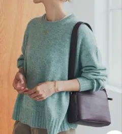 セール！アーバンリサーチドアーズ　新品　ハミルトンウールクルーワイドプルオーバー