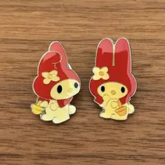 マイメロディ ピンバッジ 2点セット レトロのサムネイル