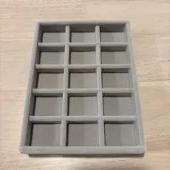 無印良品 重なるベロアケース格子