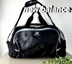 new balance 大容量ボストンバッグ 黒　旅行　軽量　スポーツブランド