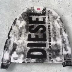極美品✨DIESEL S-BUNT-BISC ロゴ スウェット オーバーサイズ
