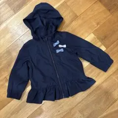 SLAP SLIP ネイビー フリルジャケット 100cmのサムネイル
