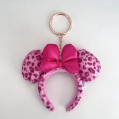 ディズニーヒョウ柄ミニーカチュー シャキーチェーン