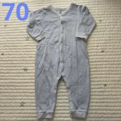 baby gap ライトブルー ロンパース 6-12ヶ月