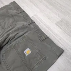 Carhartt ダブルニー カーキ 40-30 ダックパンツ ペインターパンツ
