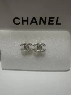 【CHANEL】パール ココマーク ピアス シャンパンゴールド ヴィンテージ