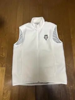 BEAMS GOLF ホワイト ノースリーブ ベスト L