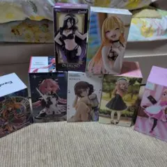 最新 美少女 プライズフィギュア 5点セット オーバーロード To Loveる