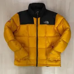 ●ノースフェイス800サミット黄黒イエローブラックローツェダウンジャケット