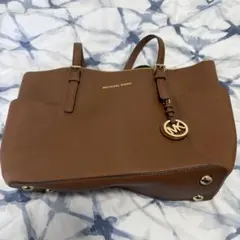 MICHAEL KORS ブラウン トートバッグ