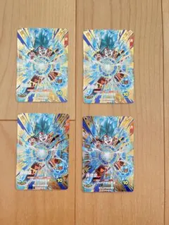 ドラゴンボールスーパーダイバーズ SDVA-001 孫悟空 GDR 4枚セット